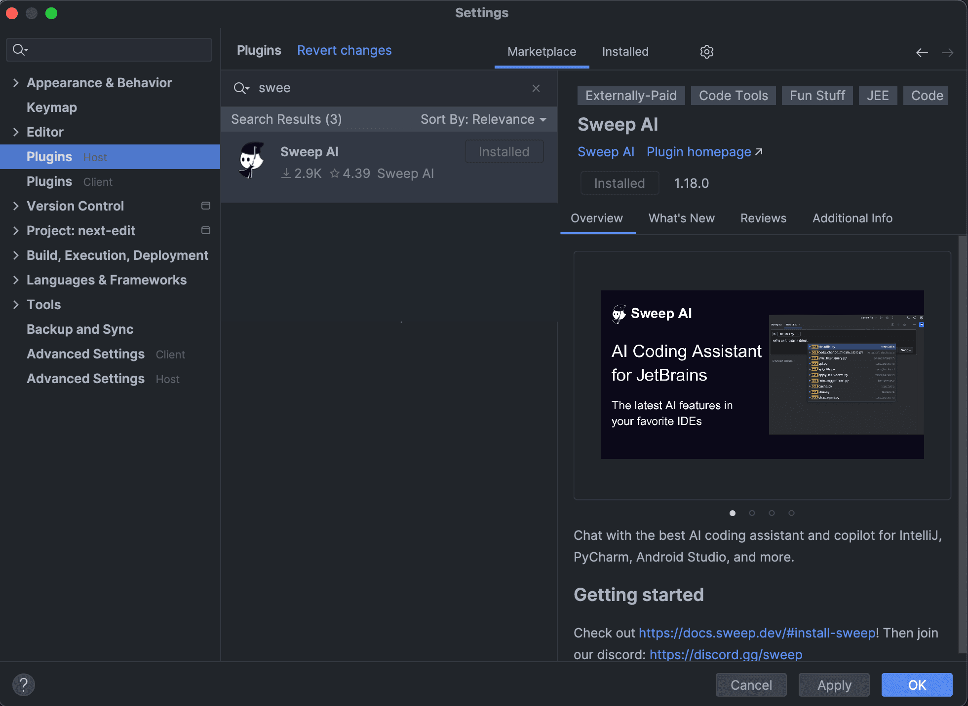 JetBrains Gateway Installation