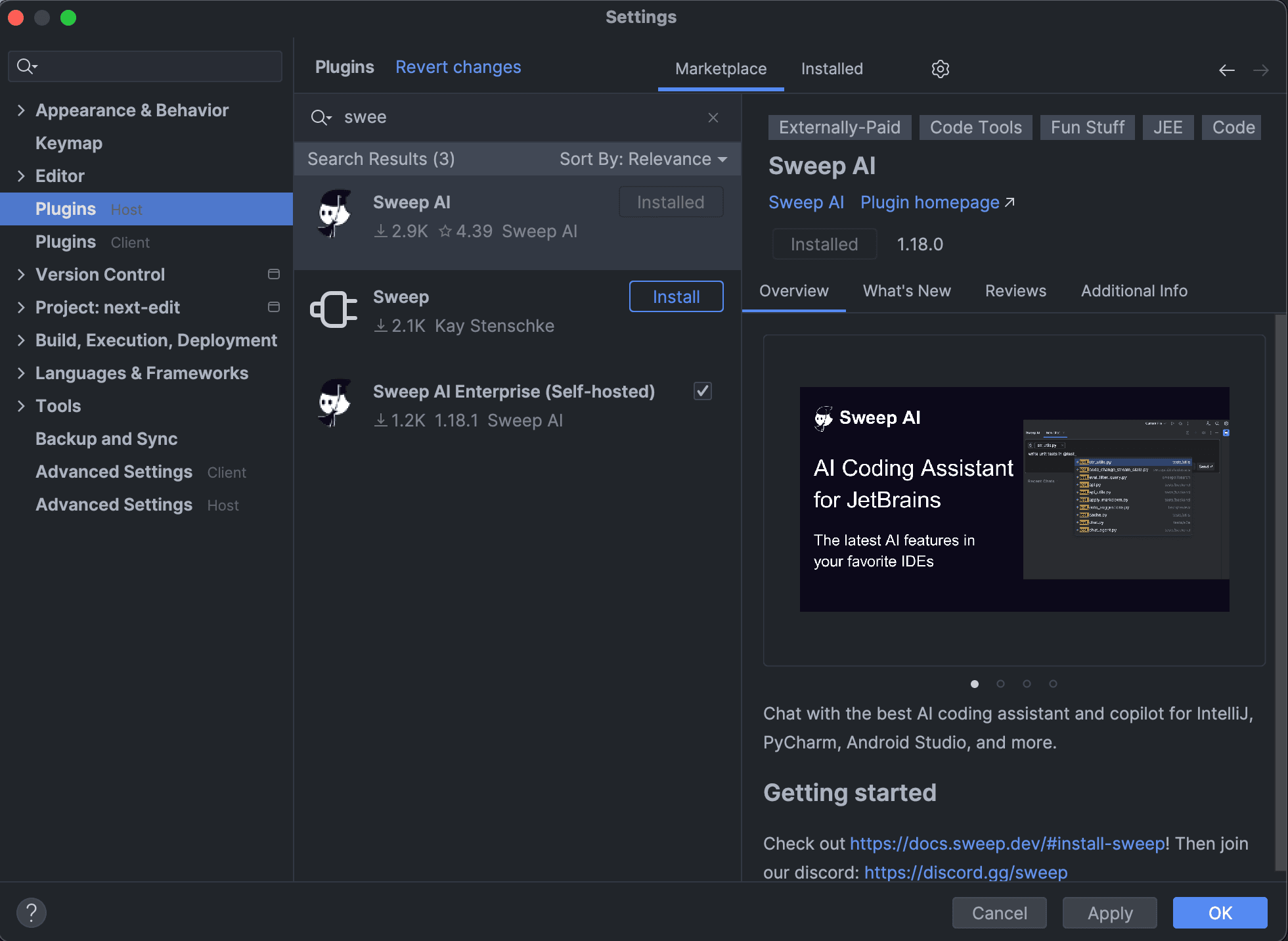JetBrains Gateway Installation